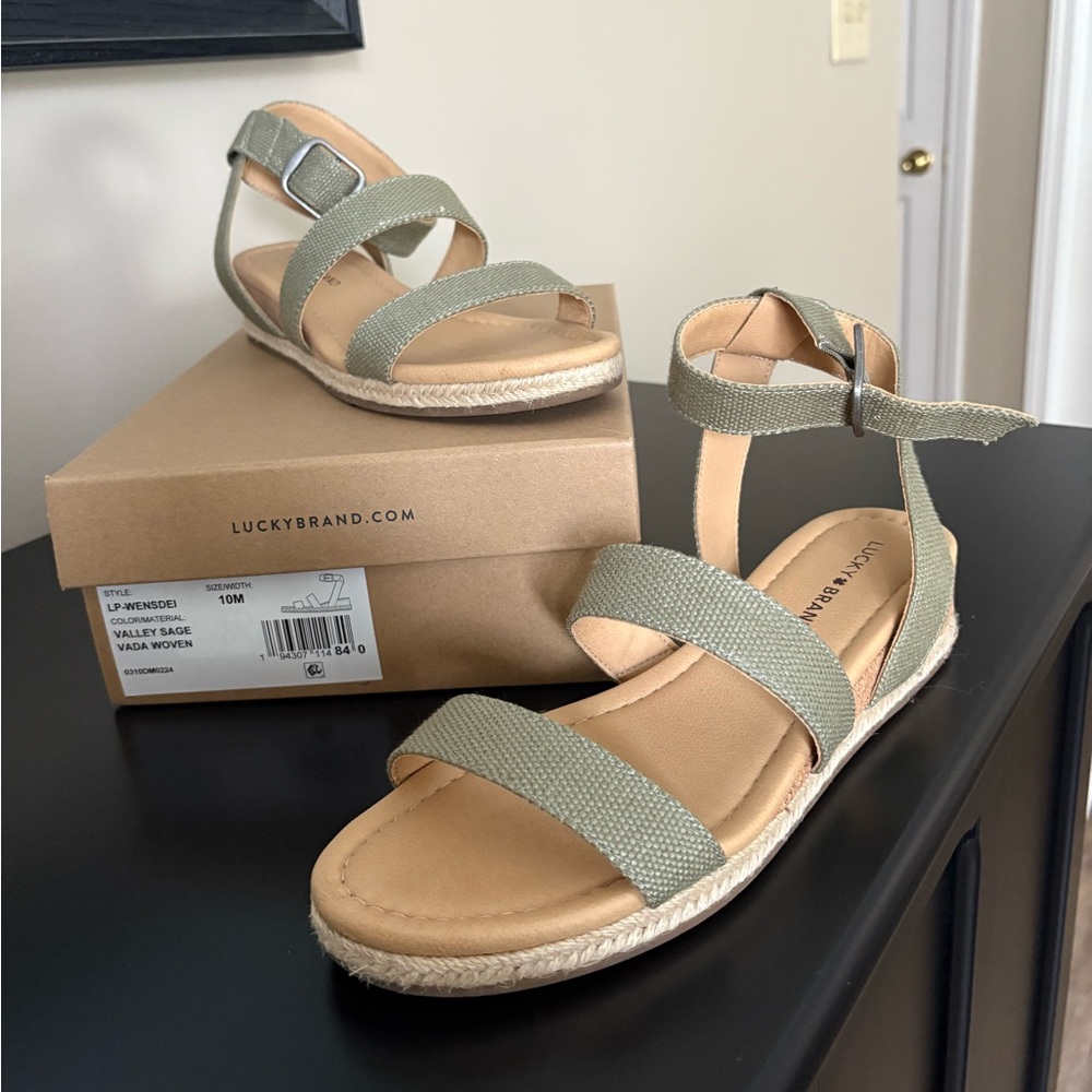 Lucky Brand Women's Olive Sandals
